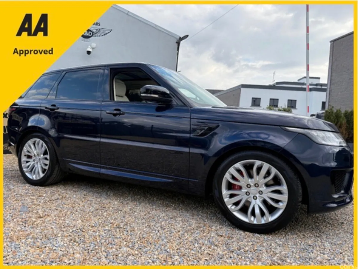 Land Rover Range Rover Sport SUV, Petrol Plug-in Hybrid, 2022, Blue