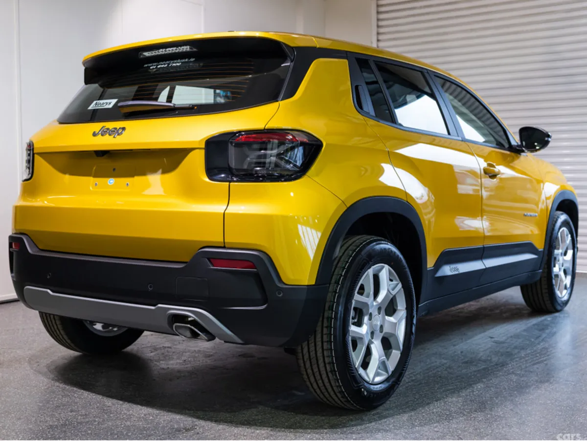 Jeep Avenger SUV, Petrol Hybrid, 2026, Yellow
