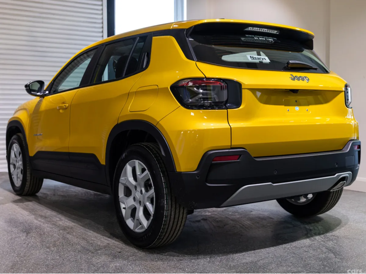 Jeep Avenger SUV, Petrol Hybrid, 2026, Yellow