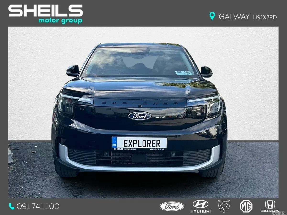 Ford Explorer MPV, Electric, 2026, Black