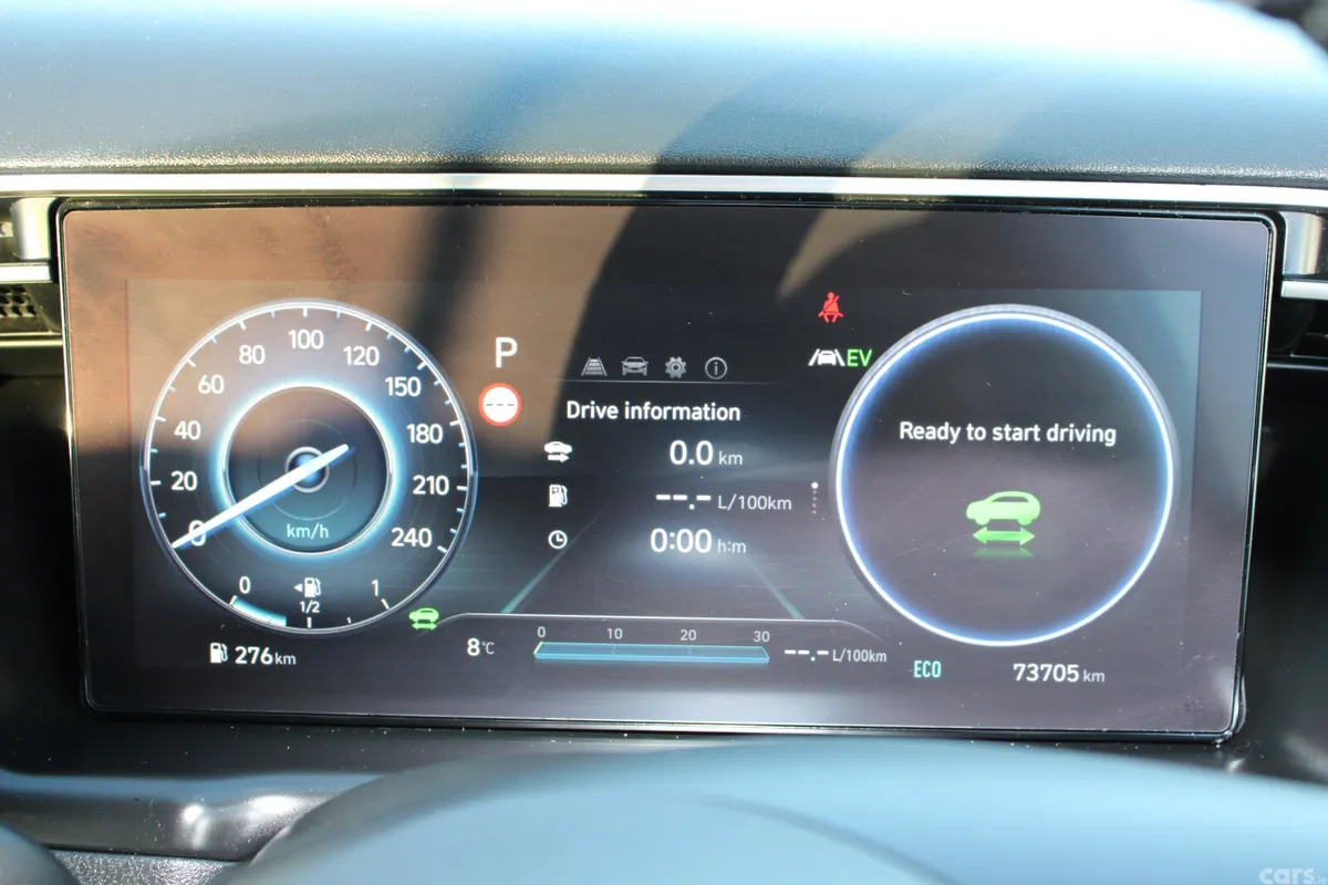 Hyundai Tucson SUV, Petrol Hybrid, 2023, Blue