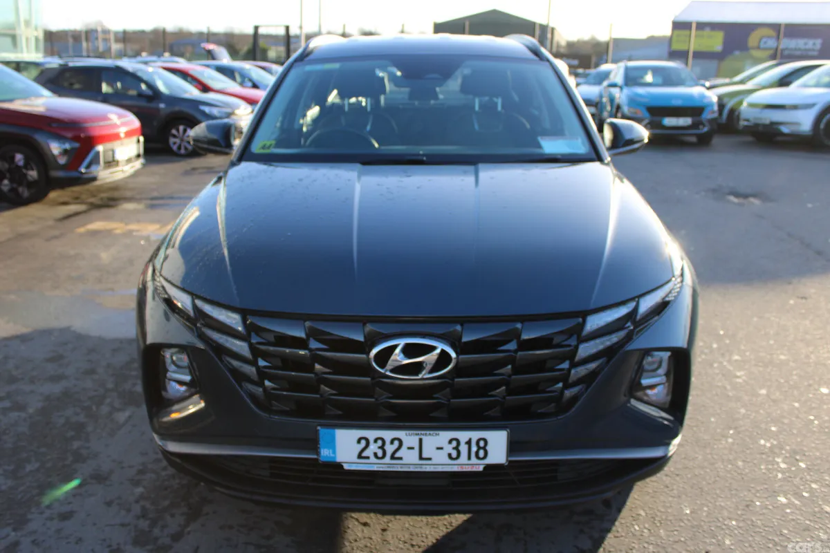 Hyundai Tucson SUV, Petrol Hybrid, 2023, Blue