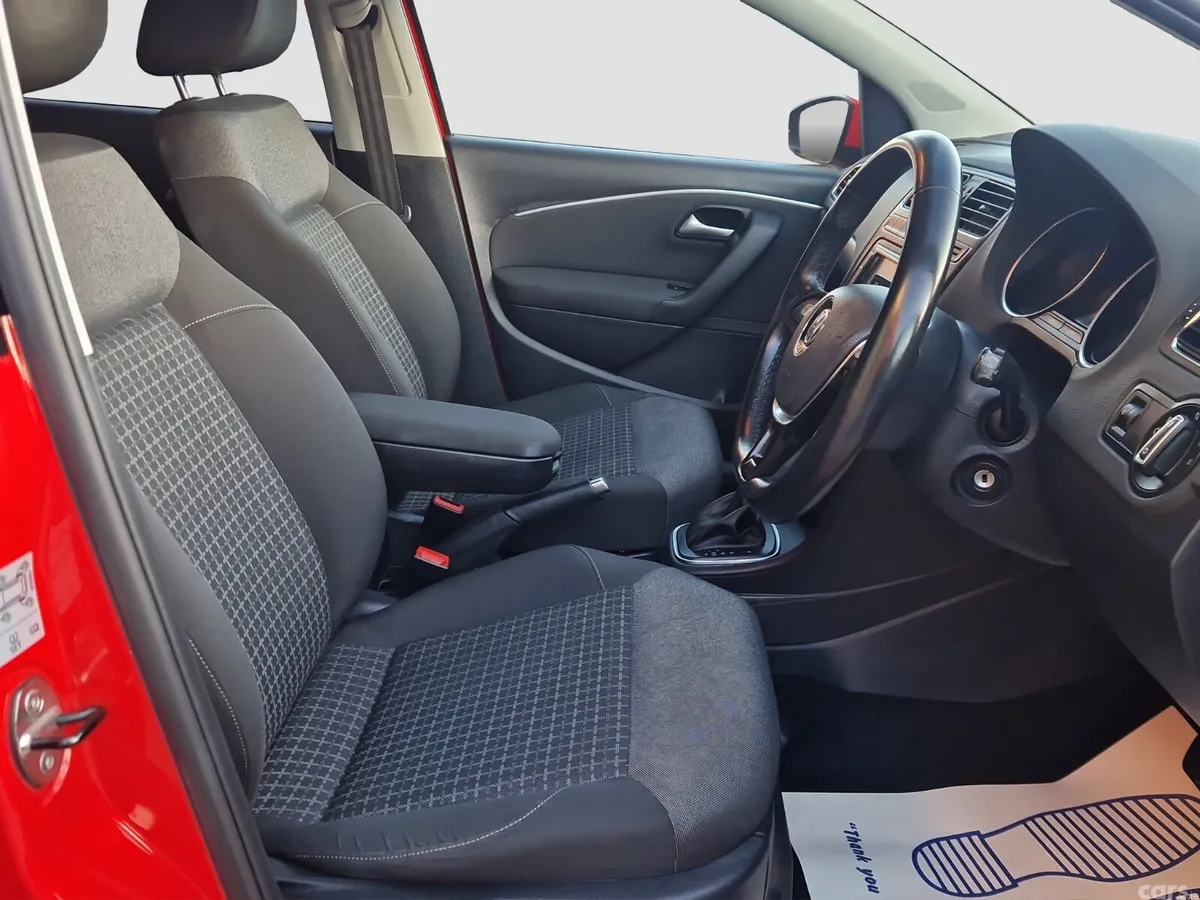 Volkswagen Polo Hatchback, Petrol, 2016, Red