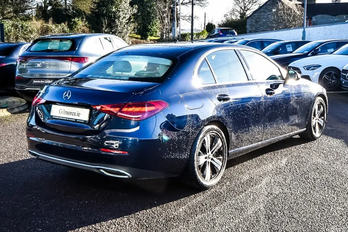 Mercedes-Benz C-Class Saloon, Diesel Hybrid, 2023, Blue