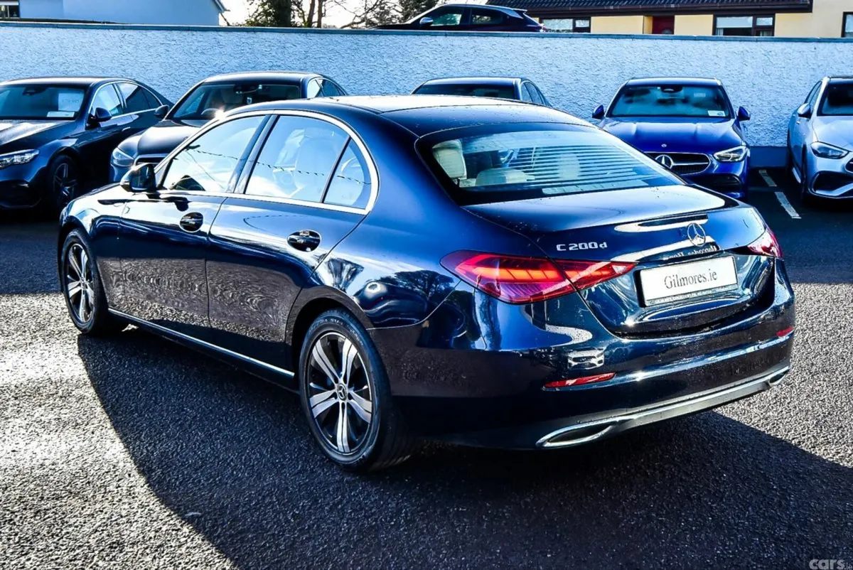 Mercedes-Benz C-Class Saloon, Diesel Hybrid, 2023, Blue