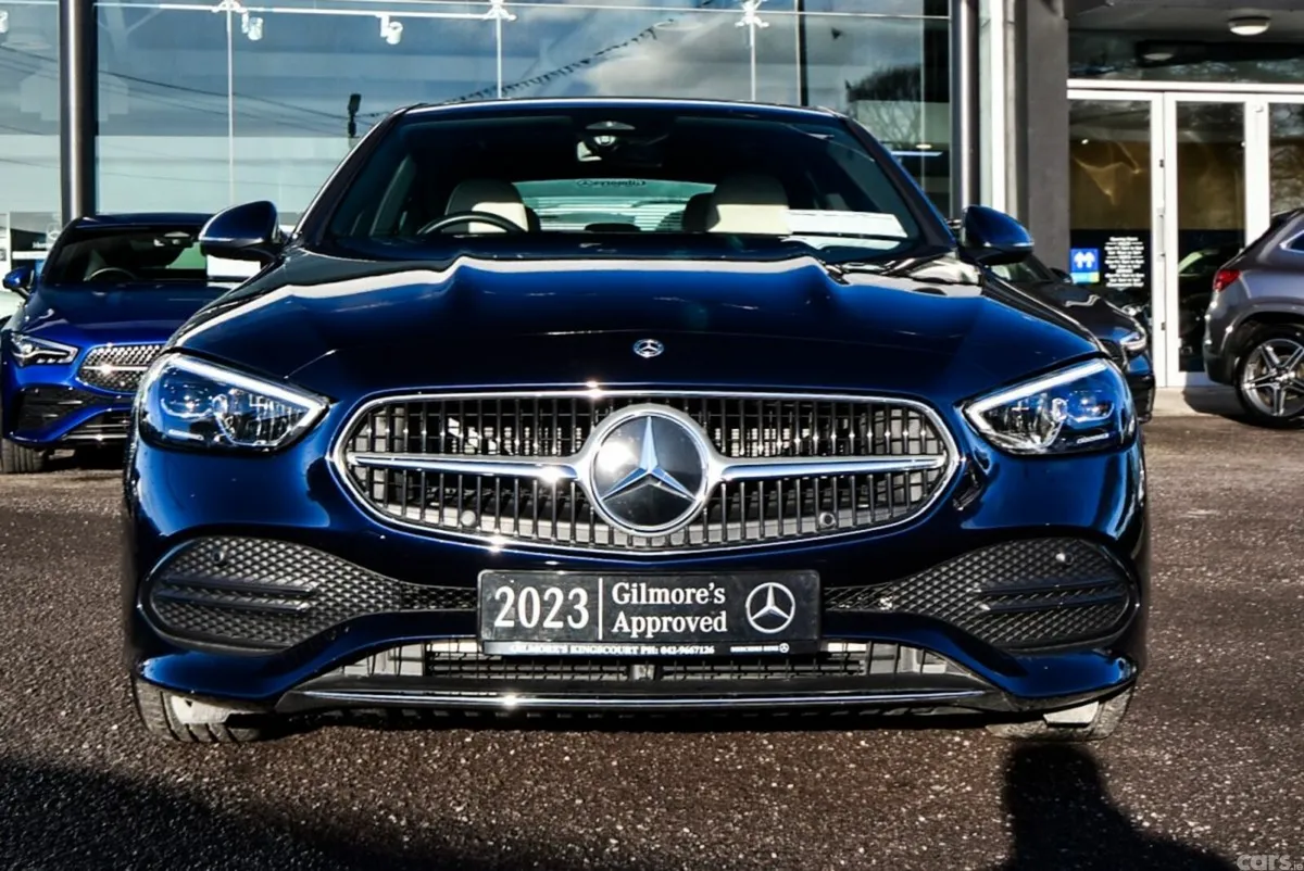 Mercedes-Benz C-Class Saloon, Diesel Hybrid, 2023, Blue
