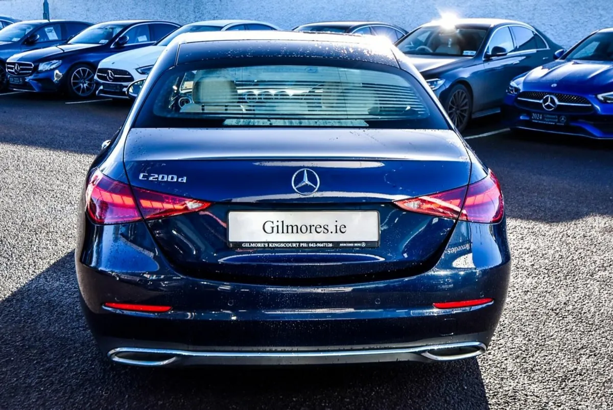 Mercedes-Benz C-Class Saloon, Diesel Hybrid, 2023, Blue