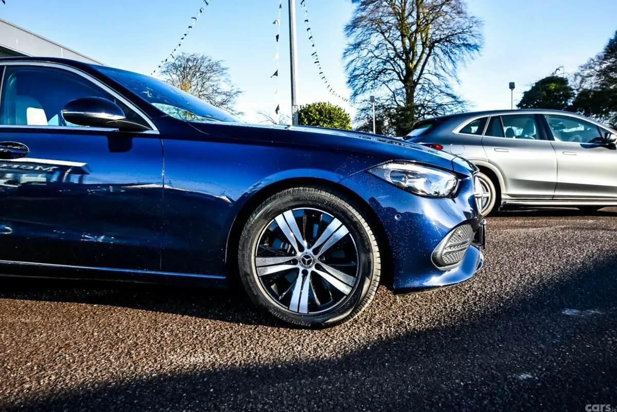 Mercedes-Benz C-Class Saloon, Diesel Hybrid, 2023, Blue