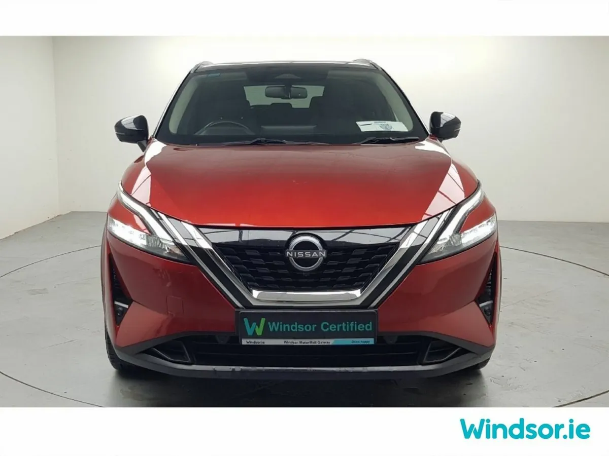 Nissan Qashqai MPV, Petrol Hybrid, 2023, Orange