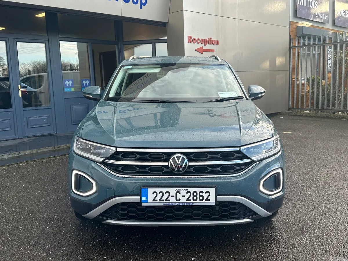 Volkswagen T-Roc SUV, Petrol, 2022, Blue