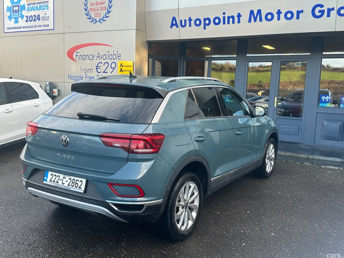 Volkswagen T-Roc SUV, Petrol, 2022, Blue