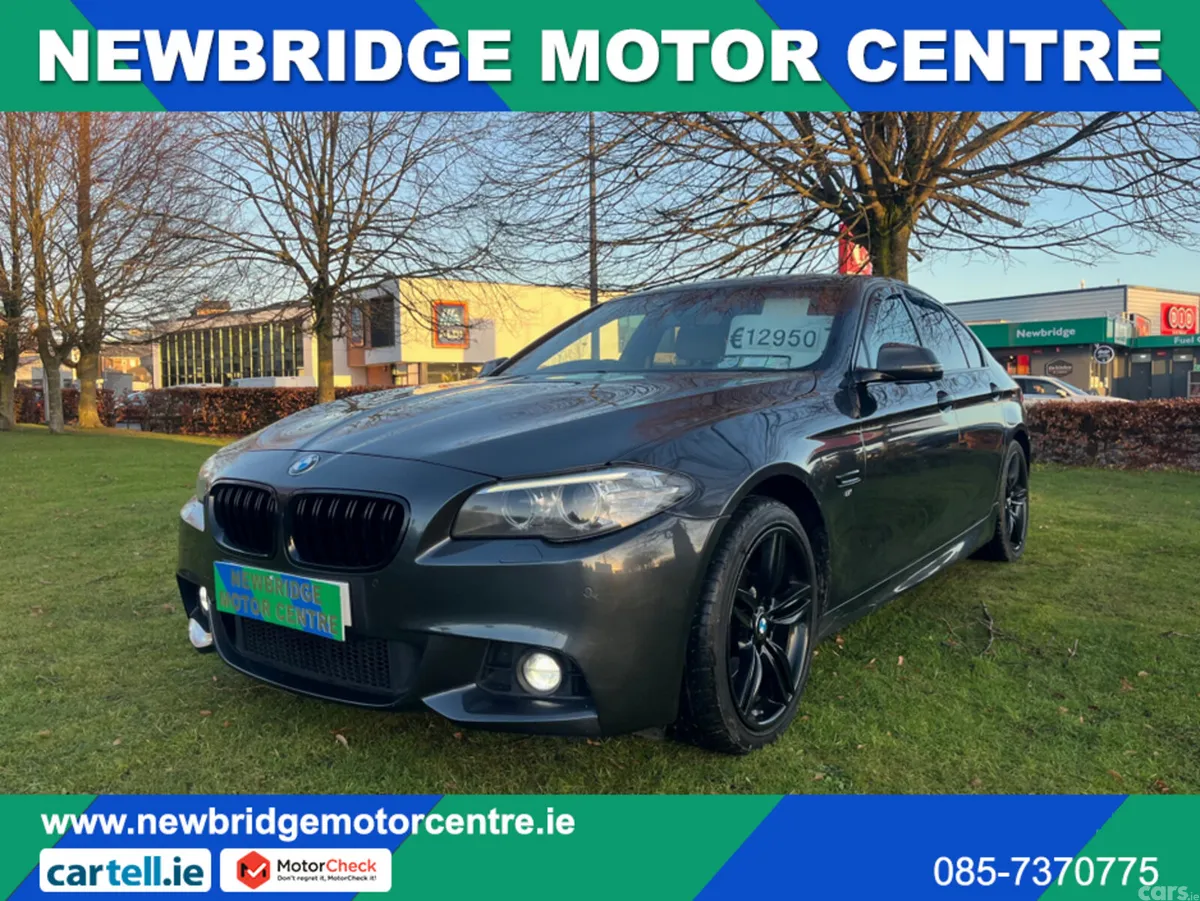 BMW 5-Series Saloon, Diesel, 2014, Grey
