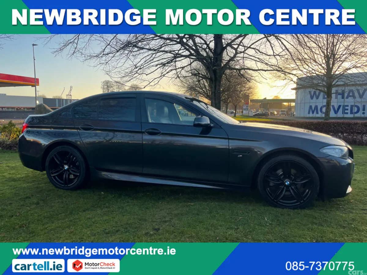 BMW 5-Series Saloon, Diesel, 2014, Grey