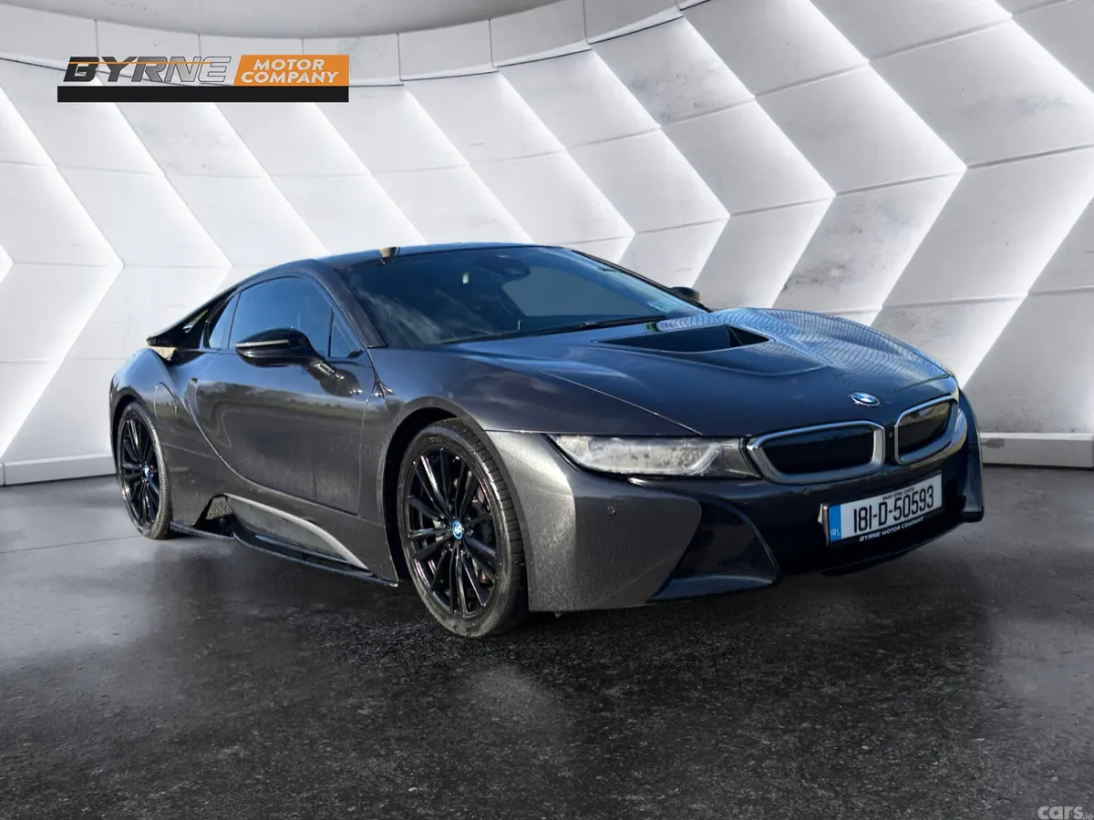 BMW i8 Coupe, Petrol Plug-in Hybrid, 2018, Grey