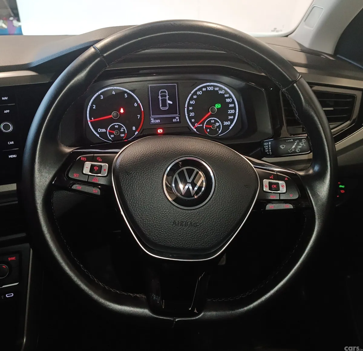 Volkswagen Polo Hatchback, Petrol, 2021, Black
