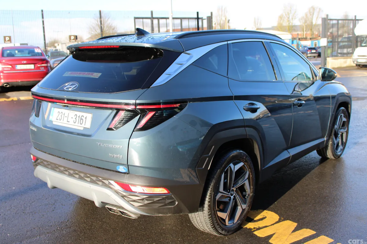 Hyundai Tucson SUV, Petrol Hybrid, 2023, Blue