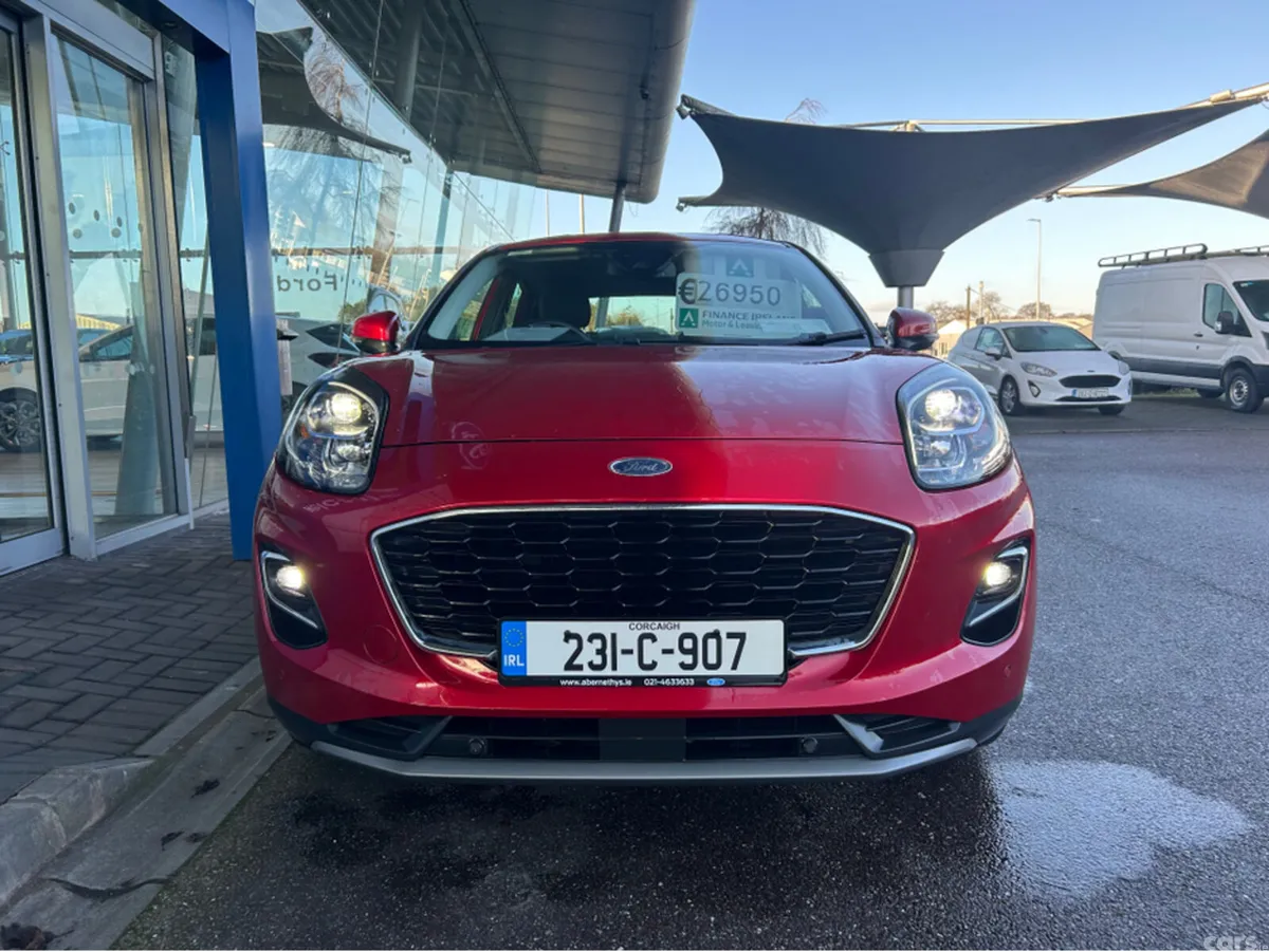 Ford Puma MPV, Petrol Hybrid, 2023, Red
