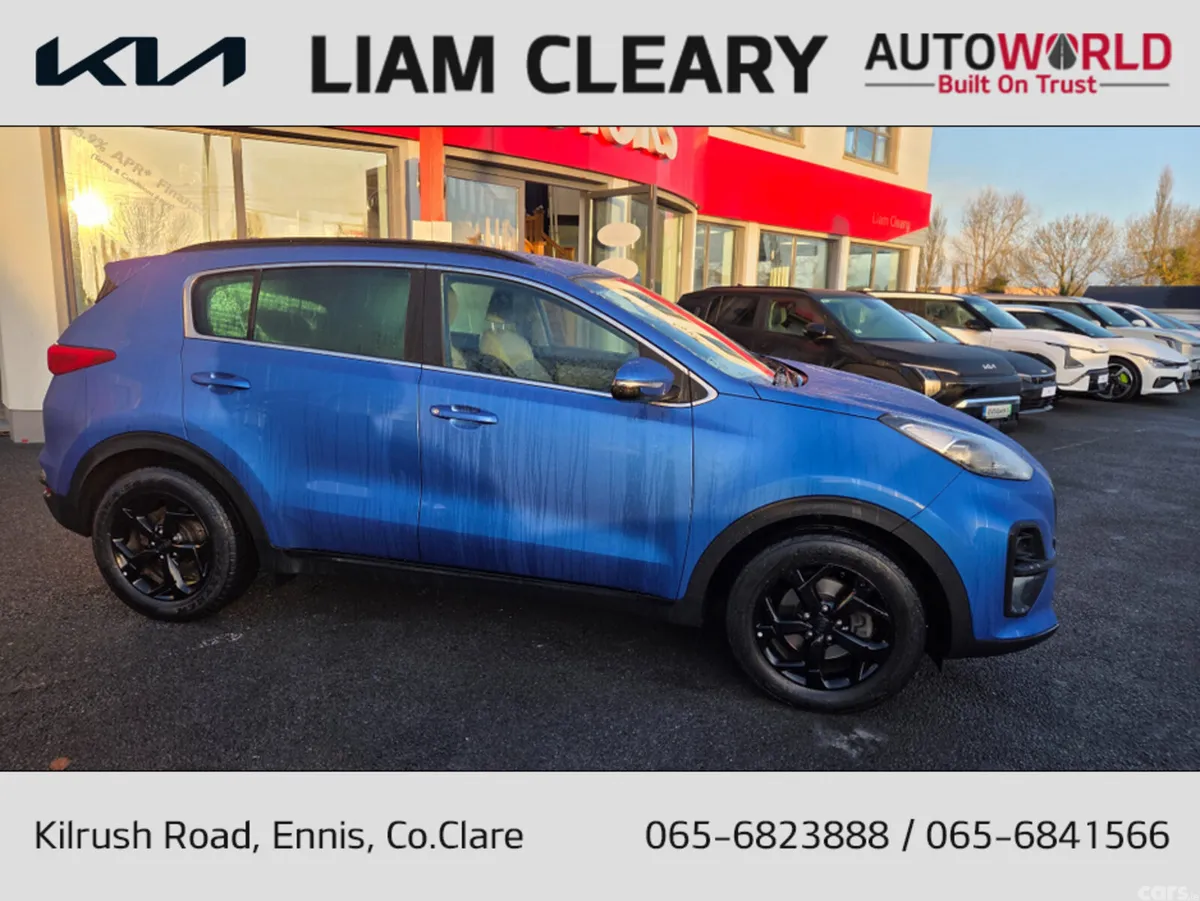 Kia Sportage MPV, Diesel Hybrid, 2021, Blue