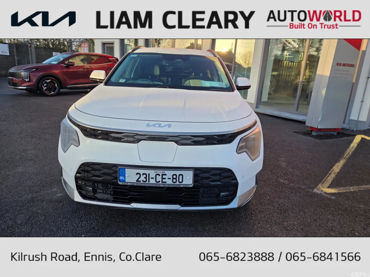 Kia Niro MPV, Electric, 2023, White