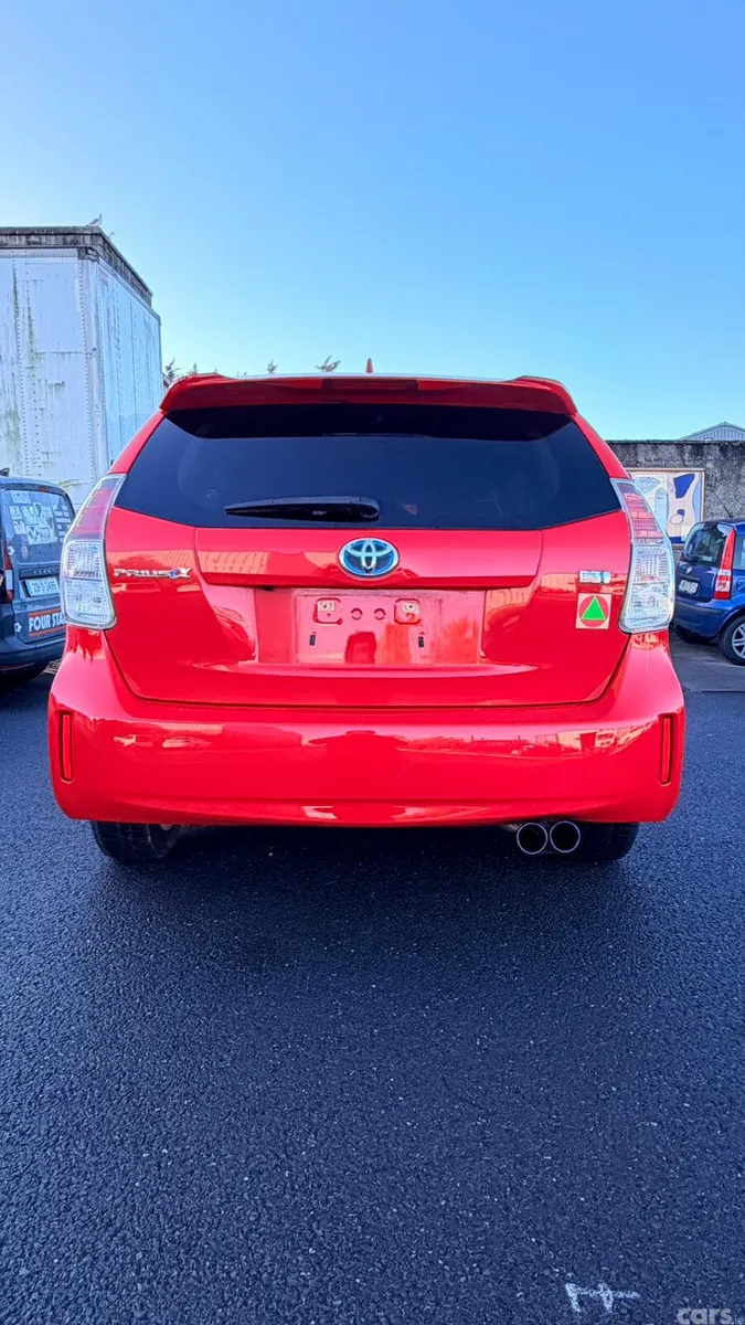 Toyota Prius Estate, Petrol Hybrid, 2016, Red