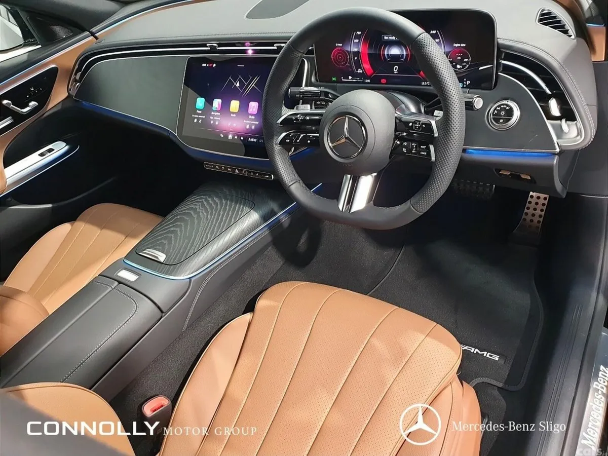 Mercedes-Benz E-Class Saloon, Diesel Plug-in Hybrid, 2026, Black