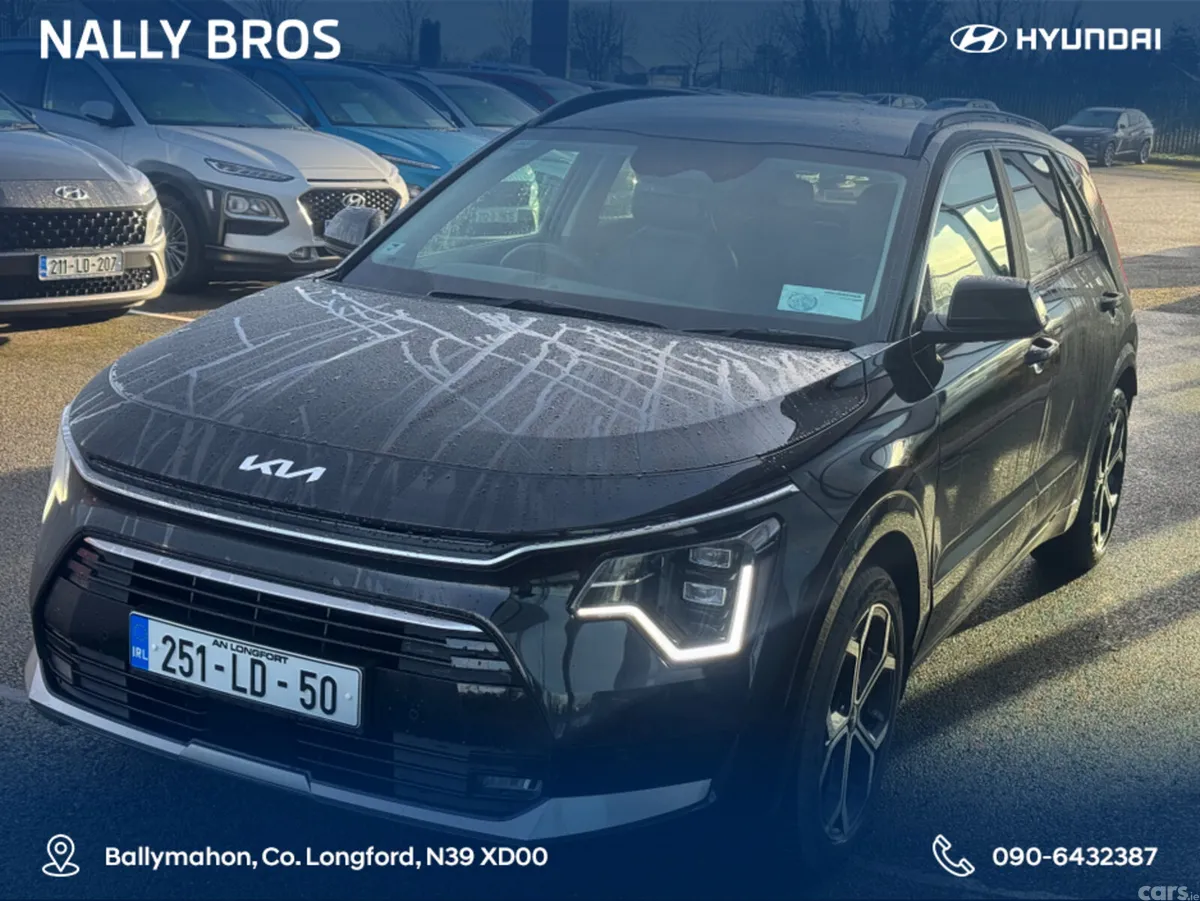 Kia Niro SUV, Petrol Hybrid, 2025, Black