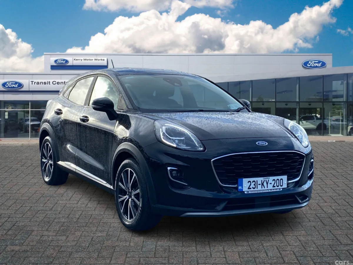 Ford Puma MPV, Petrol Hybrid, 2023, Black