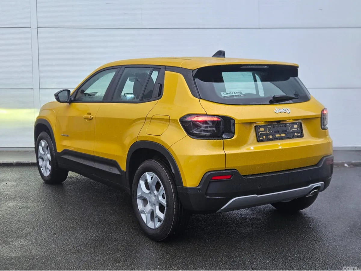 Jeep Avenger SUV, Petrol Hybrid, 2026, Yellow