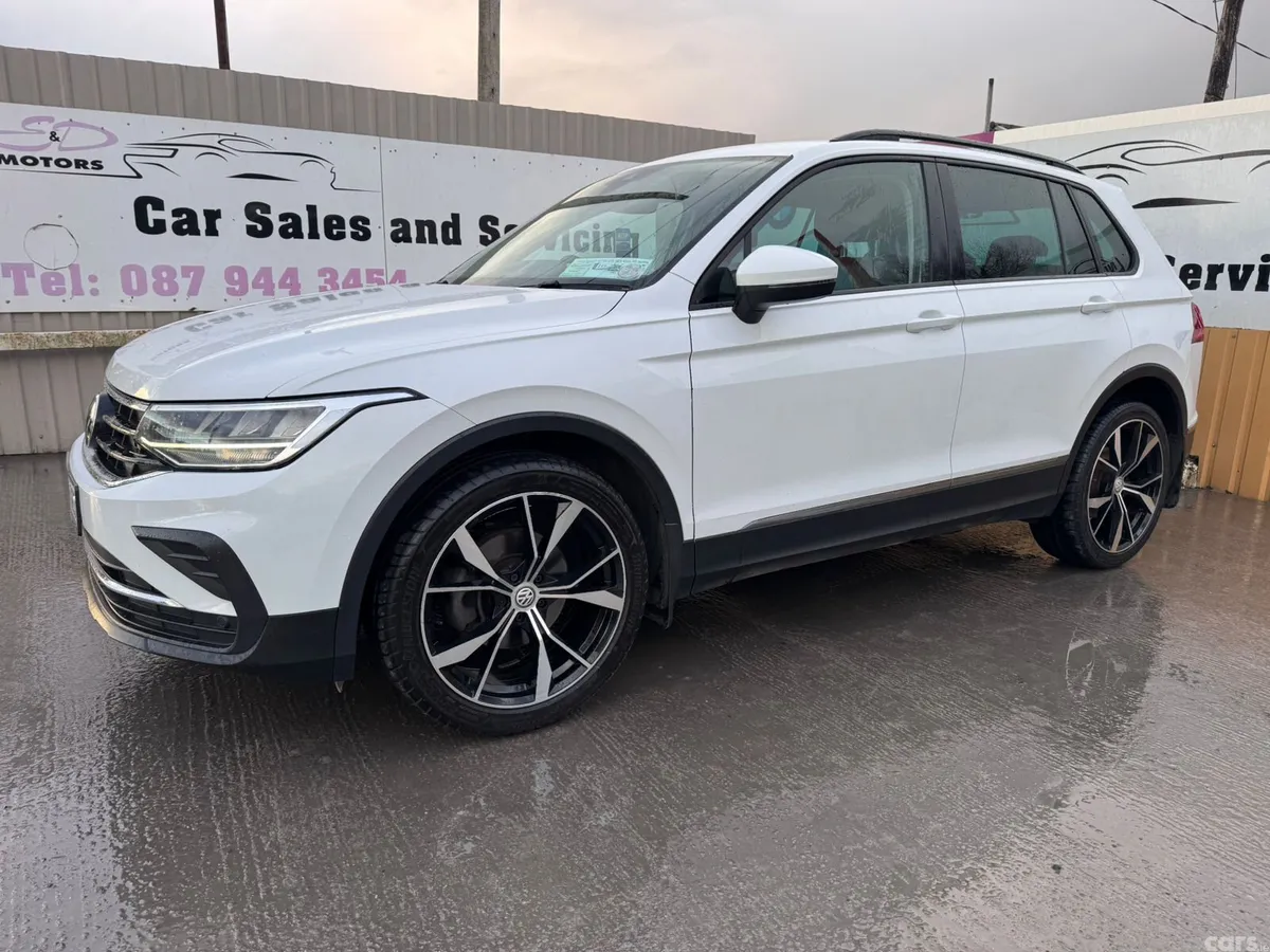 Volkswagen Tiguan SUV, Diesel, 2021, White