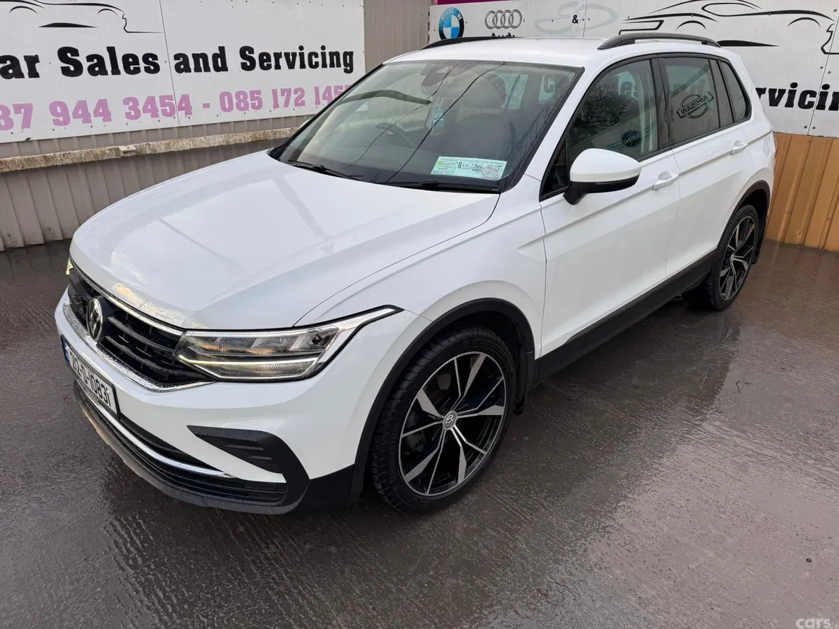 Volkswagen Tiguan SUV, Diesel, 2021, White