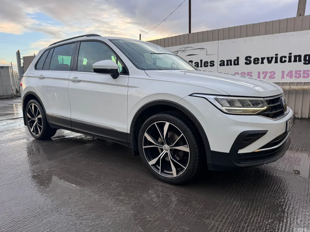 Volkswagen Tiguan SUV, Diesel, 2021, White
