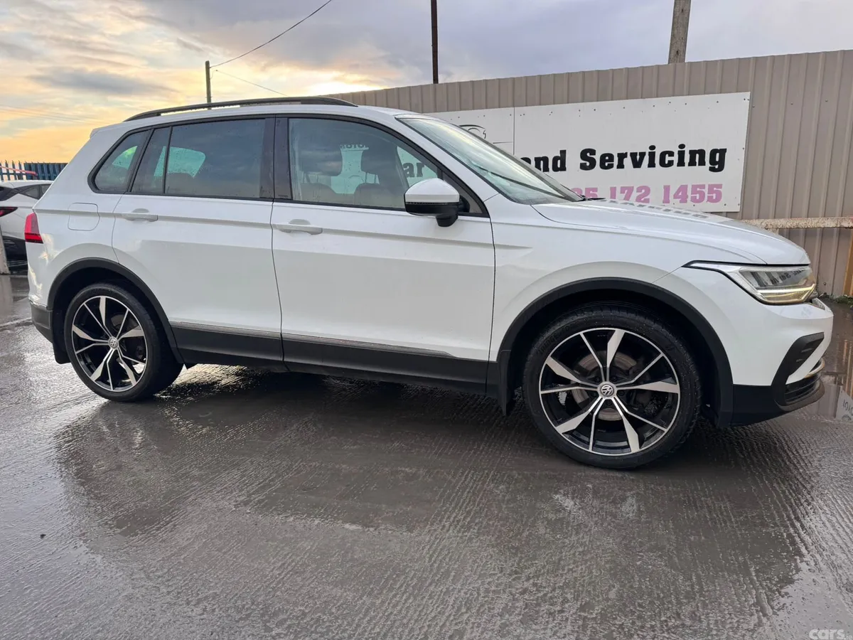 Volkswagen Tiguan SUV, Diesel, 2021, White