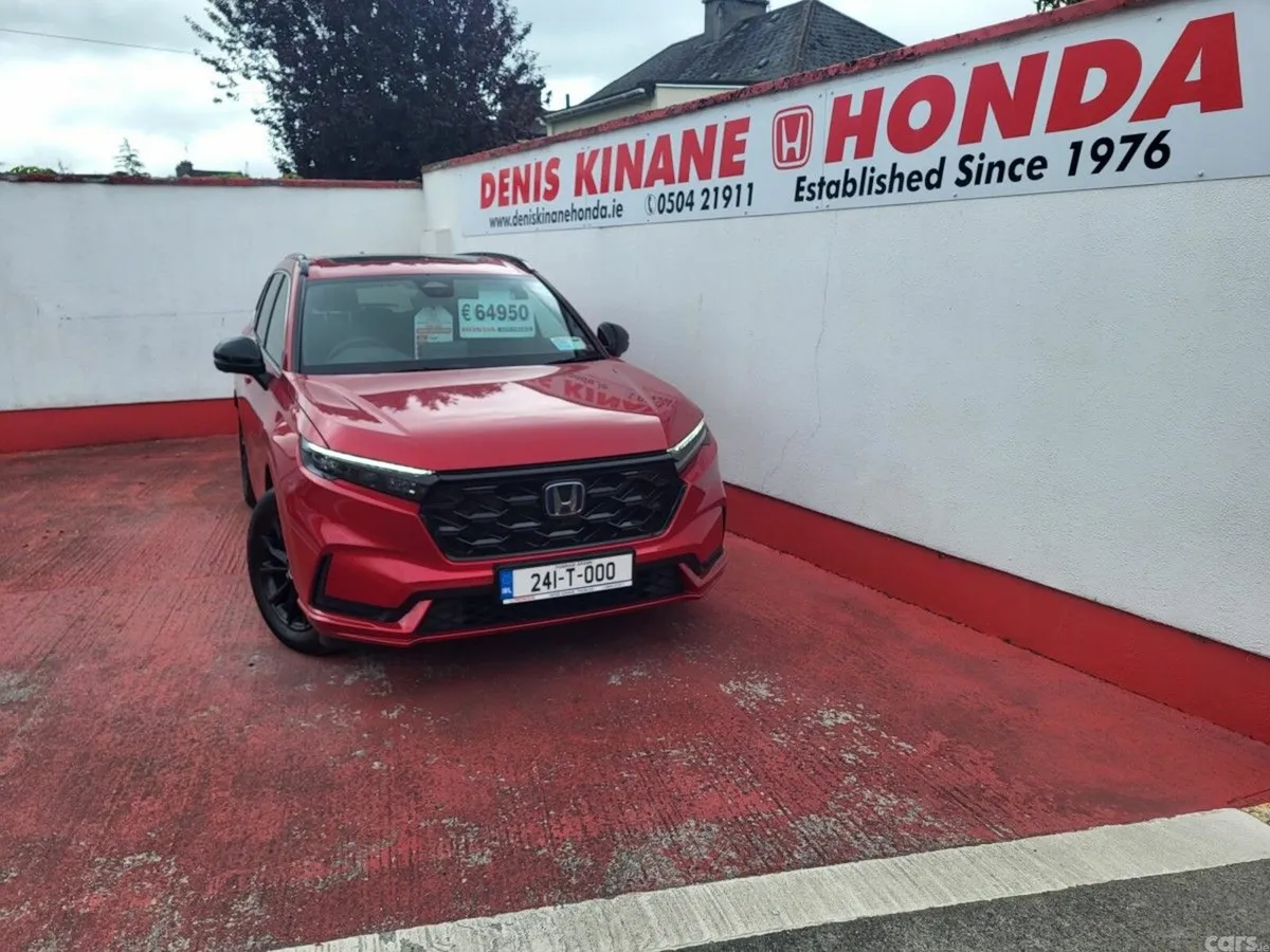 Honda CR-V SUV, Petrol Hybrid, 2024, Red