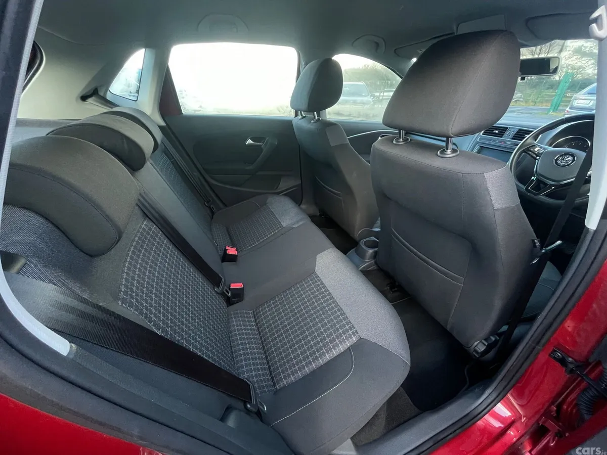 Volkswagen Polo Hatchback, Petrol, 2015, Red