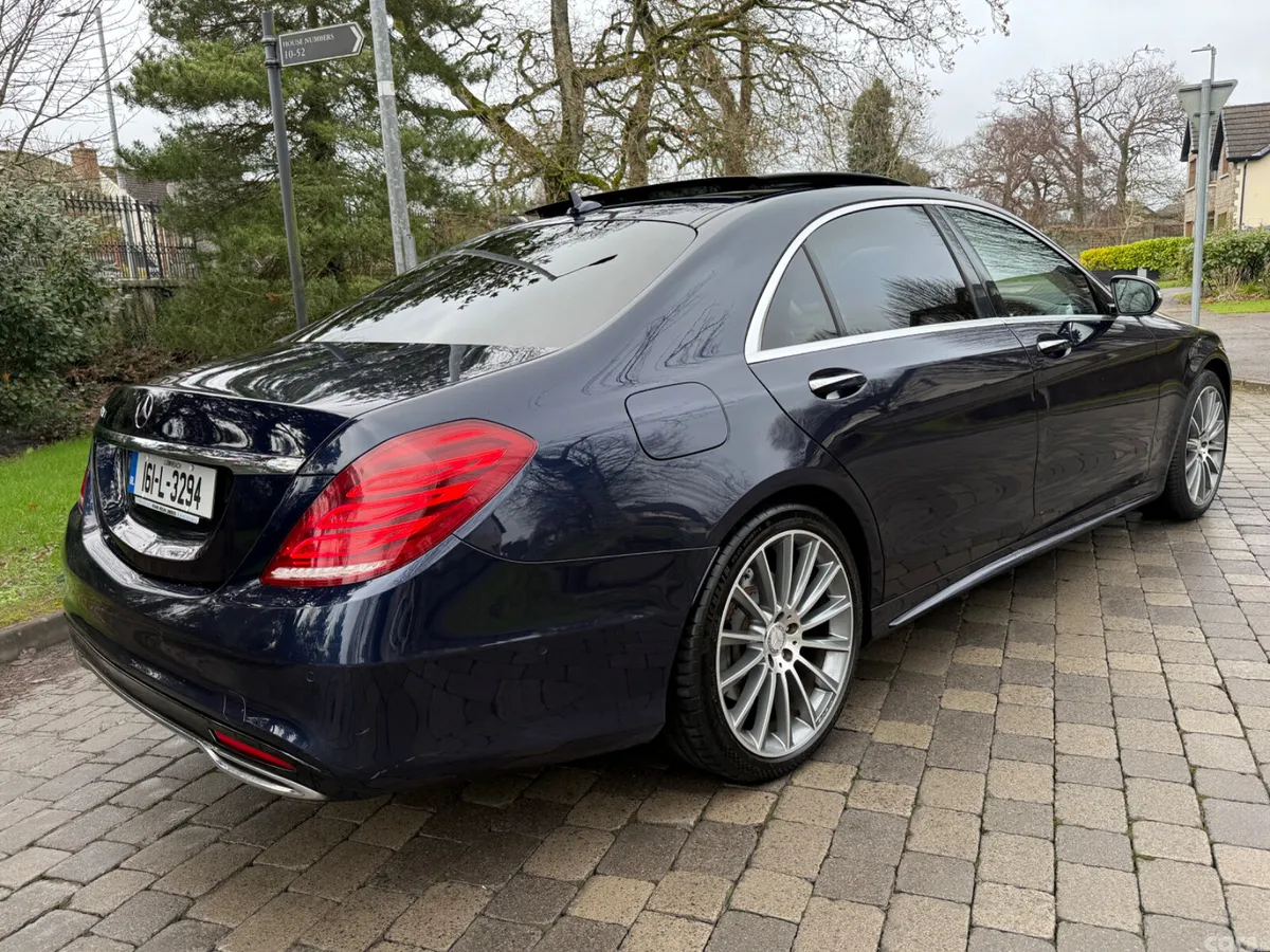 Mercedes-Benz S-Class Saloon, Diesel, 2016, Blue