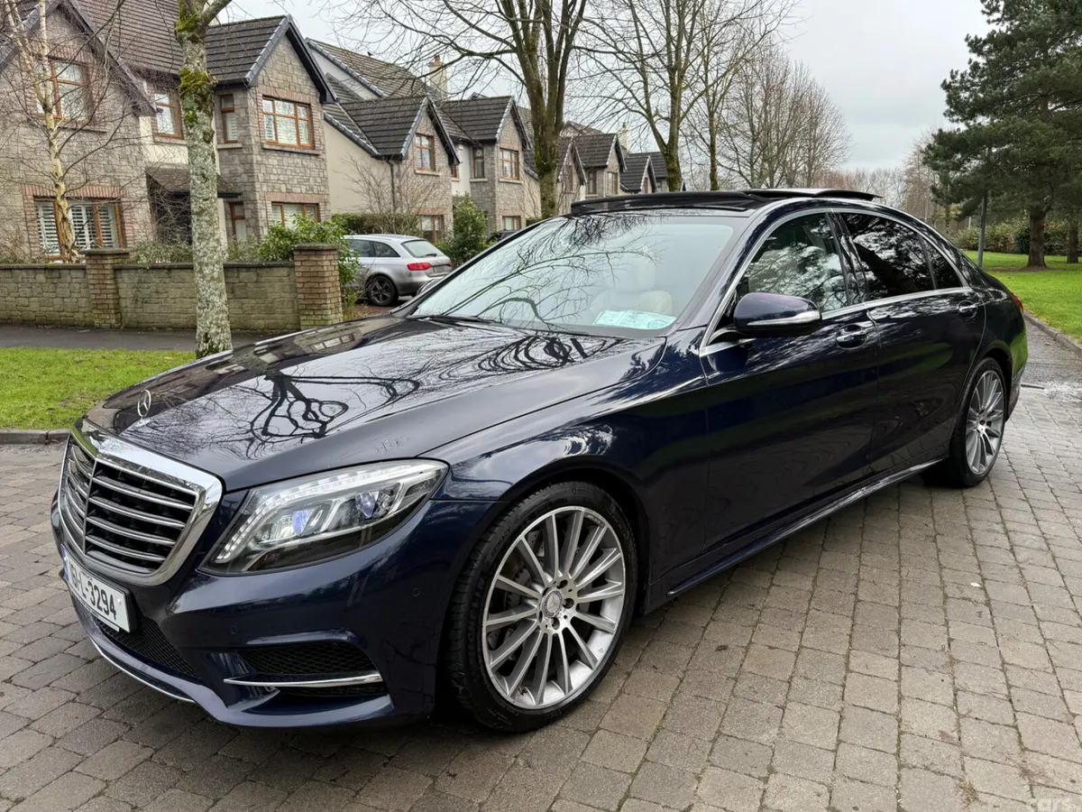 Mercedes-Benz S-Class Saloon, Diesel, 2016, Blue