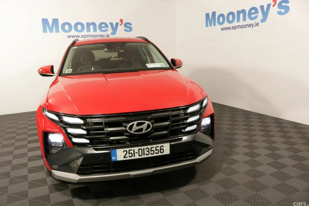 Hyundai Tucson SUV, Petrol Plug-in Hybrid, 2025, Red