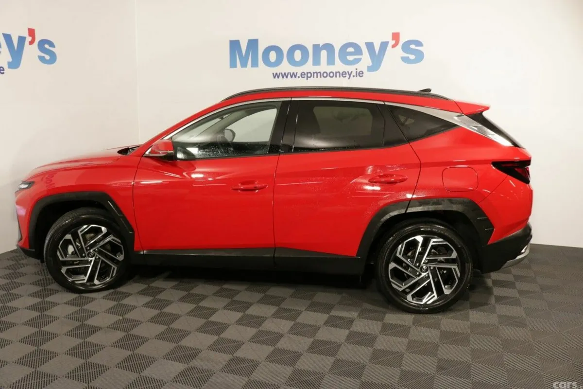 Hyundai Tucson SUV, Petrol Plug-in Hybrid, 2025, Red