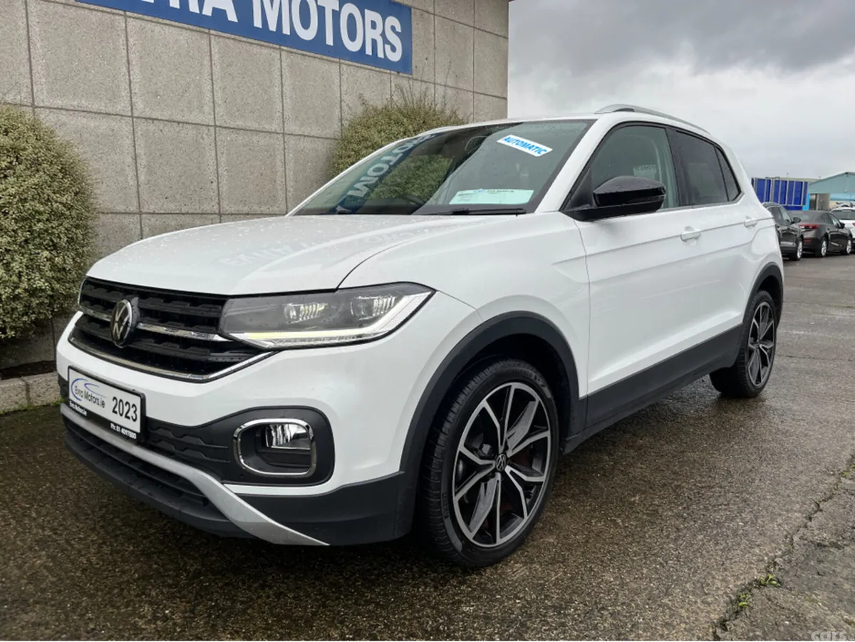Volkswagen T-Cross SUV, Petrol, 2023, White