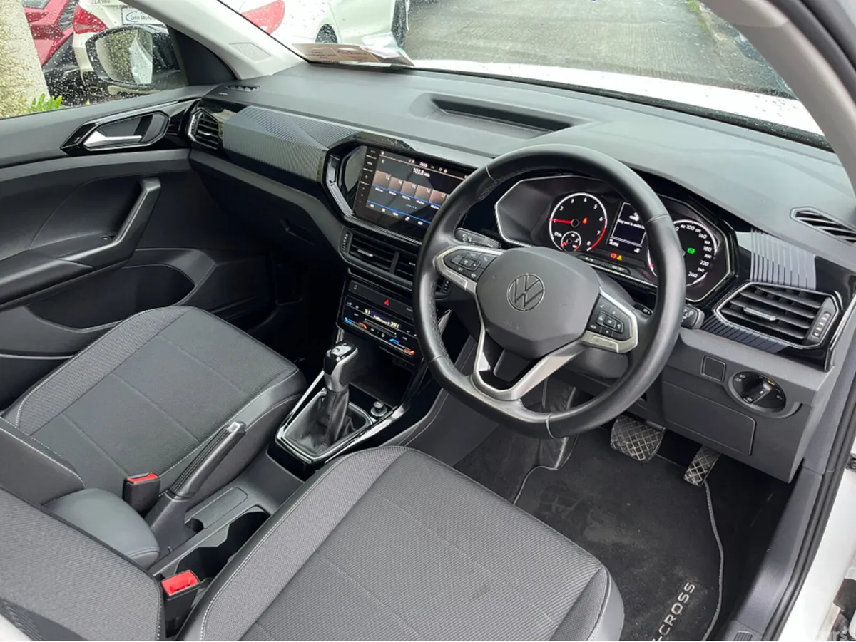 Volkswagen T-Cross SUV, Petrol, 2023, White