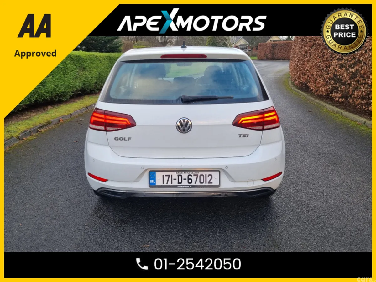 Volkswagen Golf Hatchback, Petrol, 2017, White