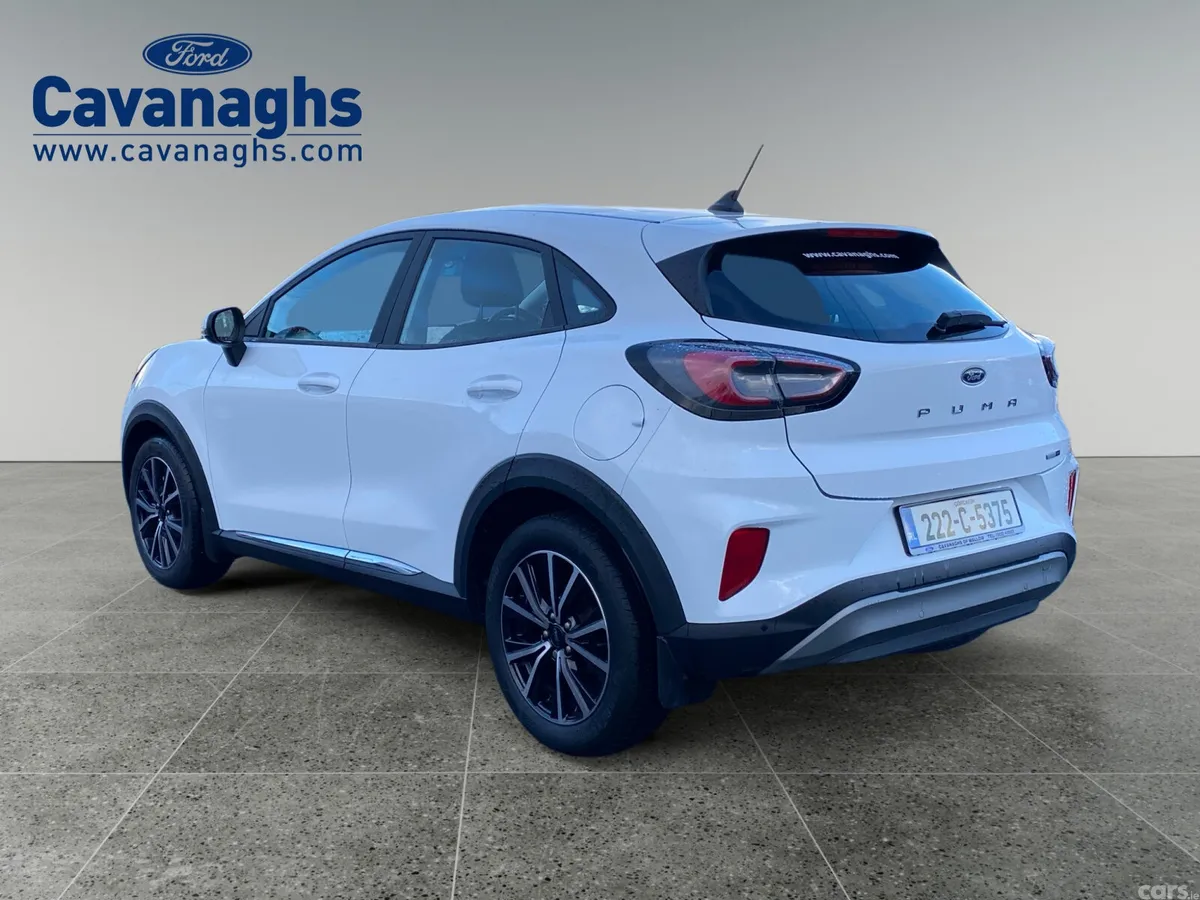 Ford Puma MPV, Petrol Hybrid, 2022, White