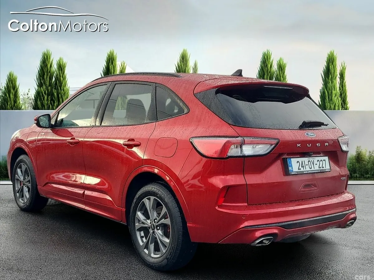 Ford Kuga SUV, Petrol Plug-in Hybrid, 2024, Red