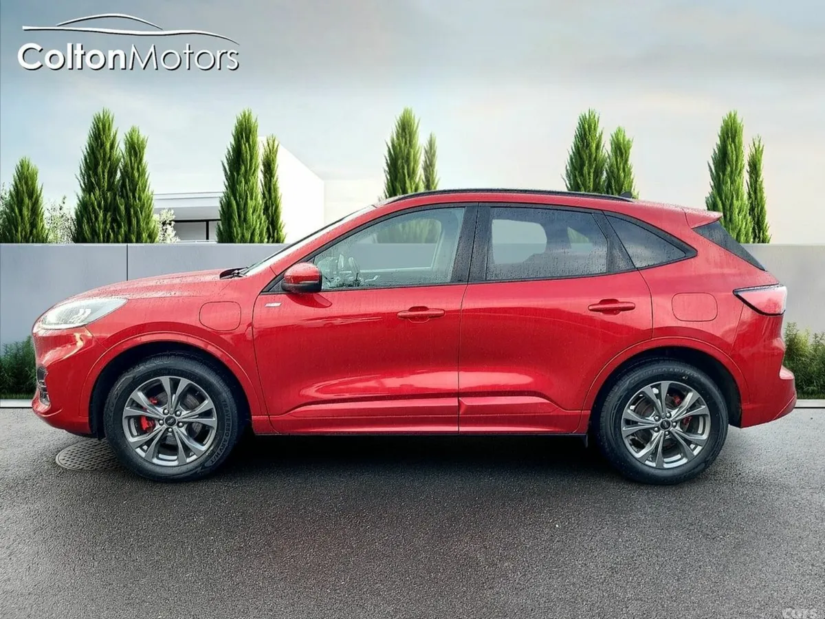 Ford Kuga SUV, Petrol Plug-in Hybrid, 2024, Red
