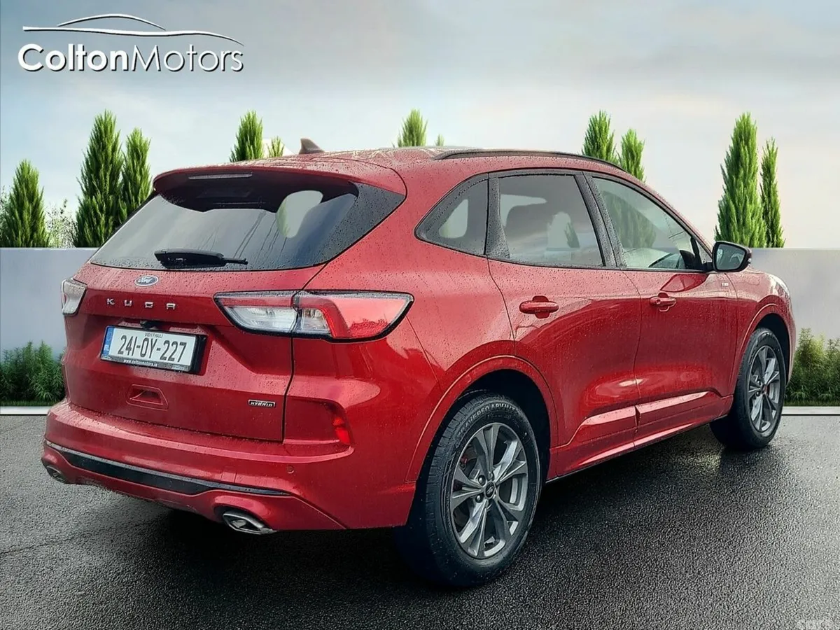 Ford Kuga SUV, Petrol Plug-in Hybrid, 2024, Red