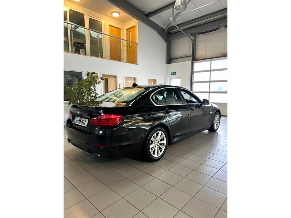 BMW 5-Series Saloon, Diesel, 2012, Black