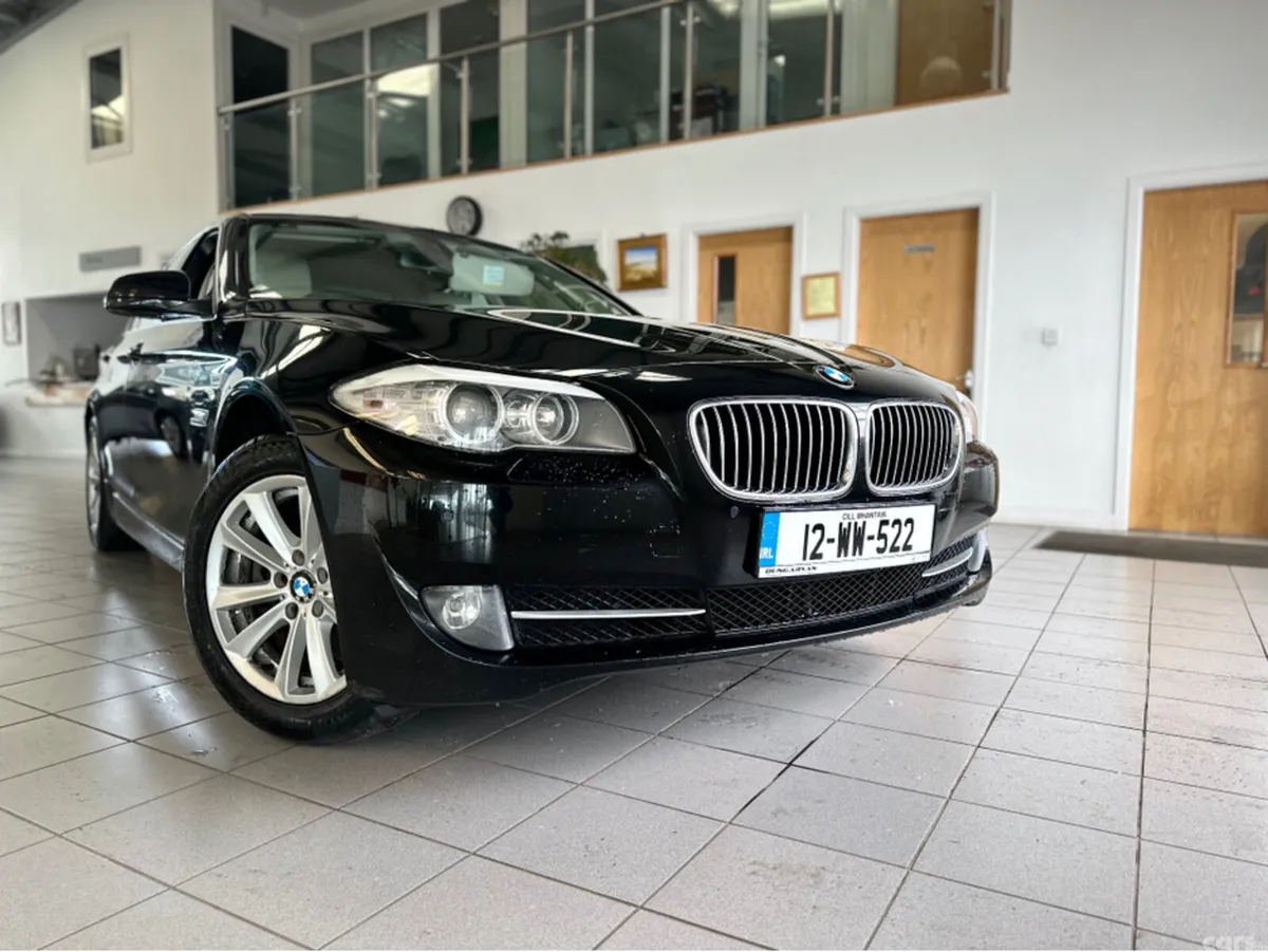 BMW 5-Series Saloon, Diesel, 2012, Black