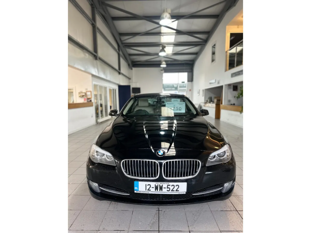 BMW 5-Series Saloon, Diesel, 2012, Black