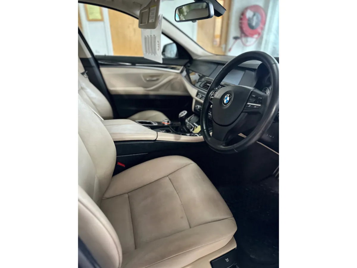 BMW 5-Series Saloon, Diesel, 2012, Black