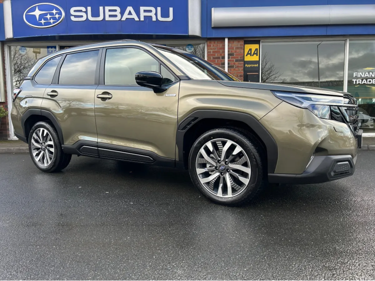 Subaru Forester SUV, Petrol Hybrid, 2026, Green